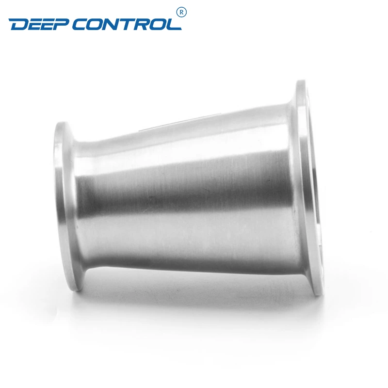 Hygienic Water Cooling Liquid Data Center Stainless Steel Sanitary 3A SMS DIN AS BS Tri Clamp Concentric Reducer