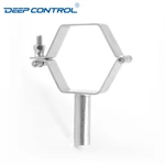 Liquid Cooling Water Hygienic Stainless Steel Hexagon Butt Weld TH3 Pipe Hanger