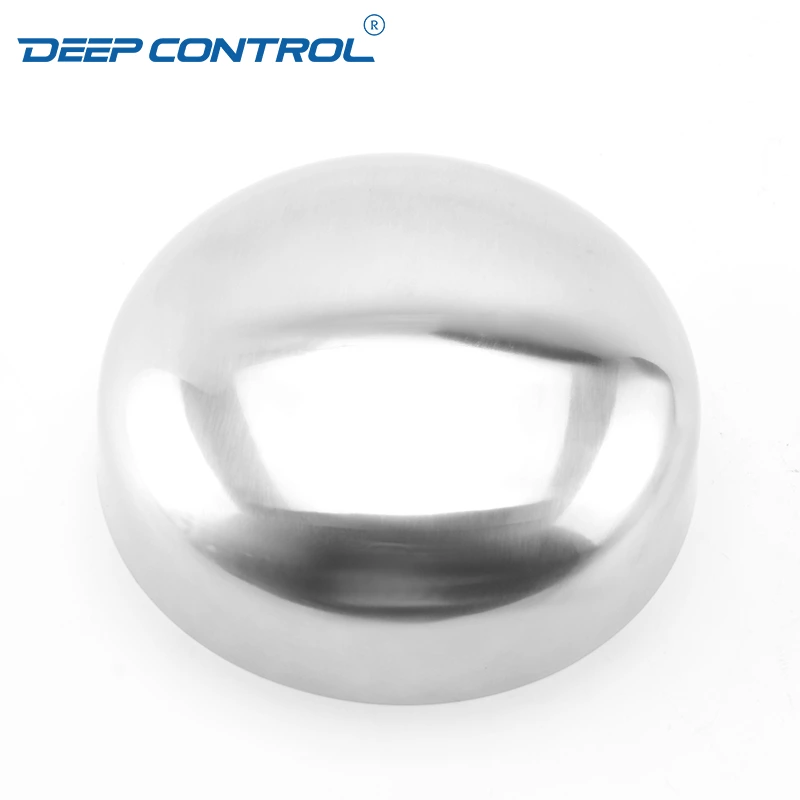 Hygienic Stainless Steel Data Center Water Cooling 16W Butt Weld Tube End Cap