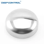 Hygienic Stainless Steel Data Center Water Cooling 16W Butt Weld Tube End Cap