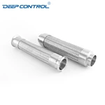 Liquid Cooling Water Leak Free Energy Storage Stainless Steel Hygienic Weld Tri-Clamp Braided Flexible Bellow Metal Pipe