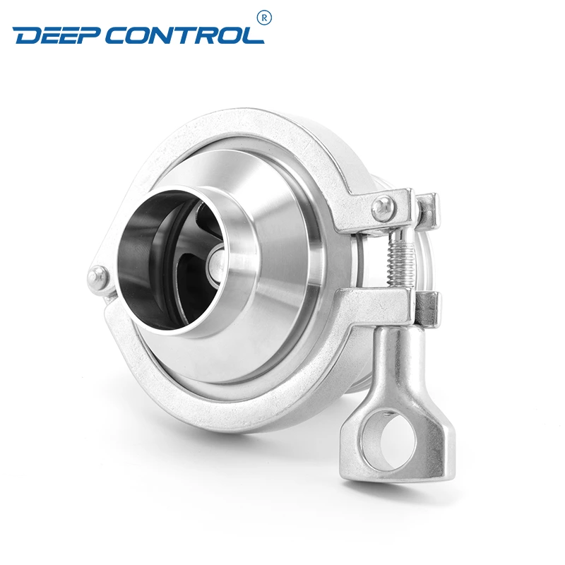 Sanitary Stainless Steel Data Center Liquid Cooling Water Male Butt-weld End Check Valve