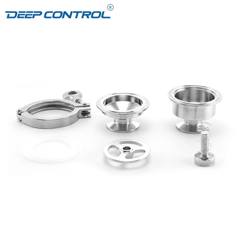 Liquid Water Cooling Data Center Hygienic Stainless Steel No Return Tri-Clamp Check Valve