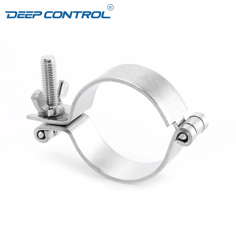 Water Cooling Data Center Sanitary Stainless Steel Hinged Pipe Hanger