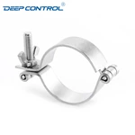 Water Cooling Data Center Sanitary Stainless Steel Hinged Pipe Hanger