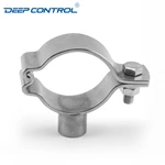Data Center Liquid Cooling Water Sanitary Stainless Steel Bossed Clamp Pipe Hanger