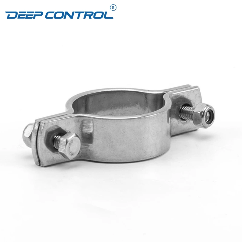 Cooling Water Data Center Hygienic Stainless Steel Round Pipe Hanger Without Base