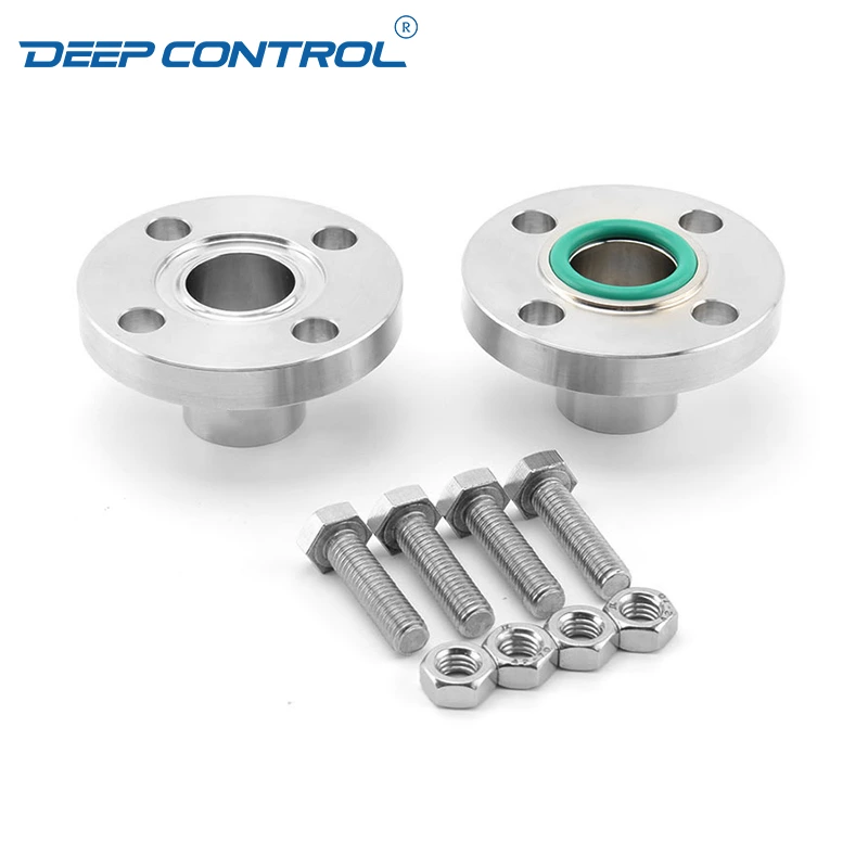 Hygienic Data Center Liquid Cooling Water Stainless Steel DIN 11864-2 Aseptic Flange Connection