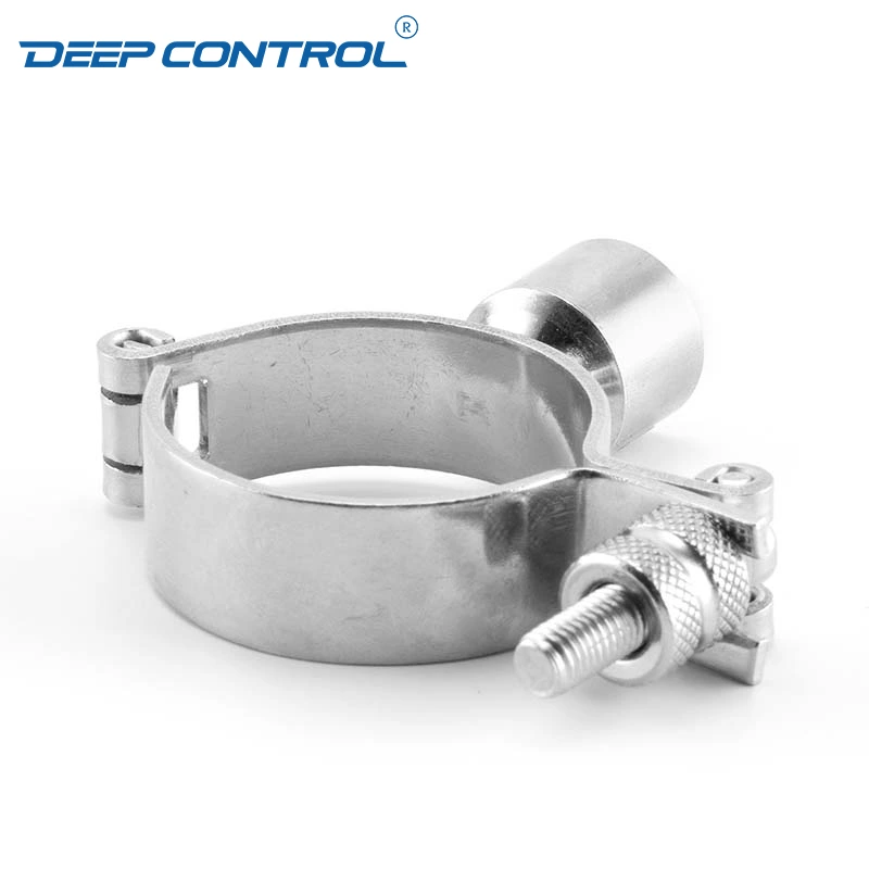 Data Center Cooling Water Sanitary Stainless Steel Hinged Pipe Hanger with BSP Socket