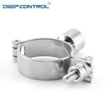 Data Center Cooling Water Sanitary Stainless Steel Hinged Pipe Hanger with BSP Socket