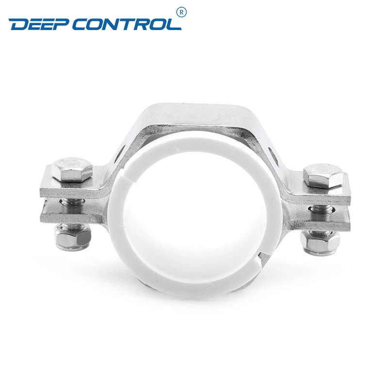 Stainless Steel Cooling Water Data Center Sanitary Hex Pipe Support With White PVC Insert