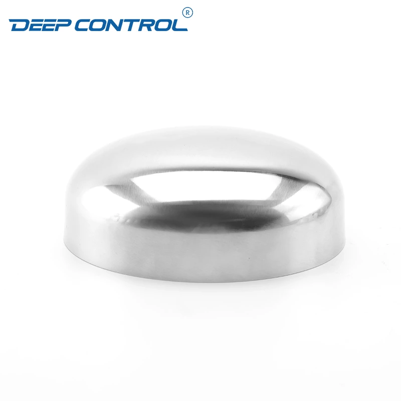 Hygienic Stainless Steel Data Center Water Cooling 16W Butt Weld Tube End Cap