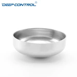 Hygienic Stainless Steel Data Center Water Cooling 16W Butt Weld Tube End Cap