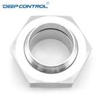 Data Center Liquid Cooling Water Hygienic Stainless Steel Sanitary BSM RJT Liner Male Hex Nut Complete Union