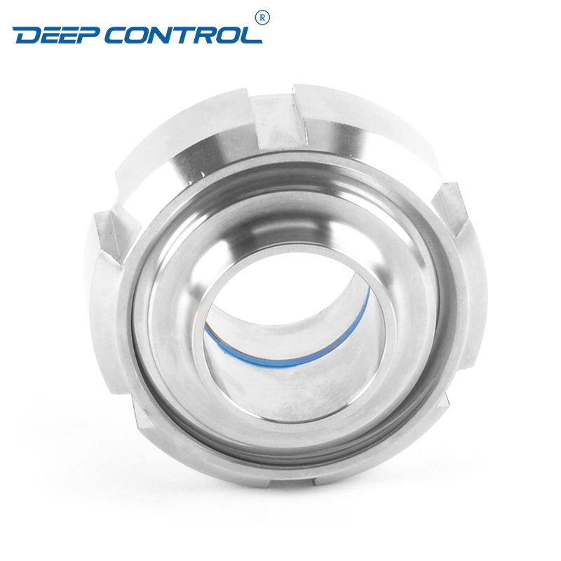 Data Center Liquid Cooled Water Stainless Steel Hygienic Liner Male Nut SMS Union