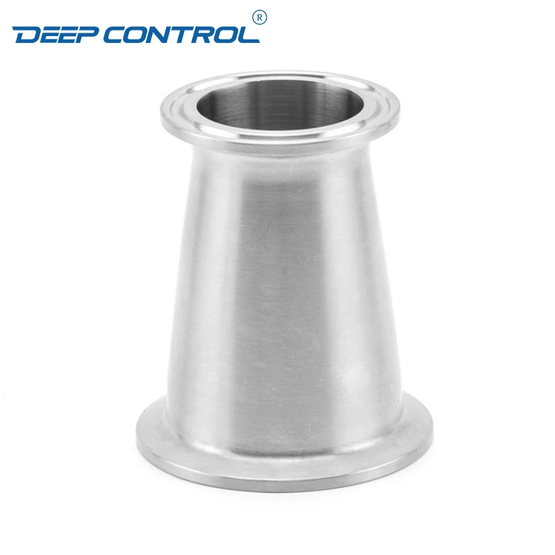 Hygienic Water Cooling Liquid Data Center Stainless Steel Sanitary 3A SMS DIN AS BS Tri Clamp Concentric Reducer