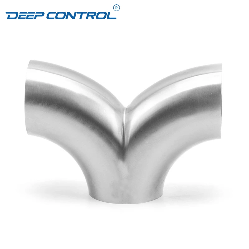 Sanitary Data Center Water Cooling  Stainless Steel Hygienic Butt Weld 3A SMS DIN AS BS Double Bend
