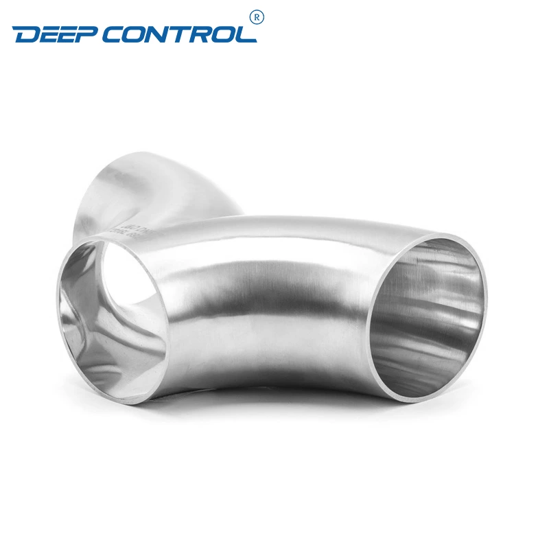 Sanitary Data Center Water Cooling  Stainless Steel Hygienic Butt Weld 3A SMS DIN AS BS Double Bend