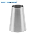 Sanitary Liquid Cooling Water Stainless Steel Hygienic 3A SMS DIN AS BS Butt Weld Concentric Reducer