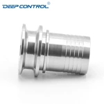 Data Center Liquid Cooling Water Sanitary Stainless Steel Hygienic Tri Clamp Ferrule Rubber Barb Hose