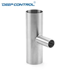 Sanitary Stainless Steel Data Center Liquid Cooling Water 3A SMS DIN AS BS Welding Reducing Tee