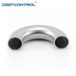Hygienic Water Cooling Data Center Stainless Steel 180 Degree Bend SMS DIN 3A BS AS Welded U Type Elbow