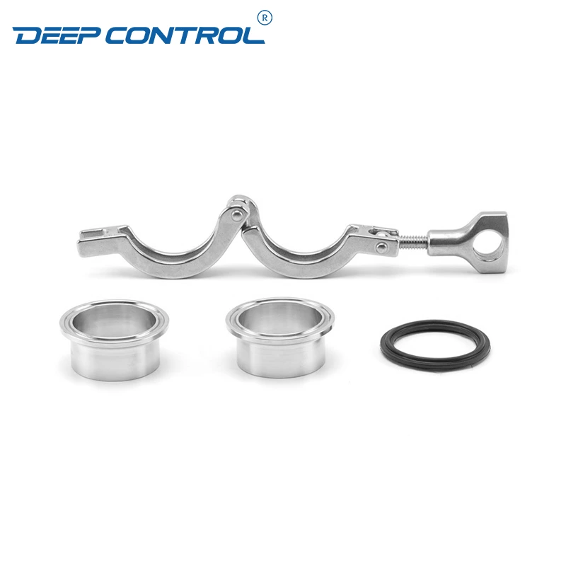 Sanitary Stainless Steel Data Center Water Cooling Complete Set 3A DIN SMS BS AS Tri Clamp Union Ferrule