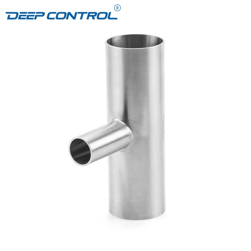 Sanitary Stainless Steel Data Center Liquid Cooling Water 3A SMS DIN AS BS Welding Reducing Tee