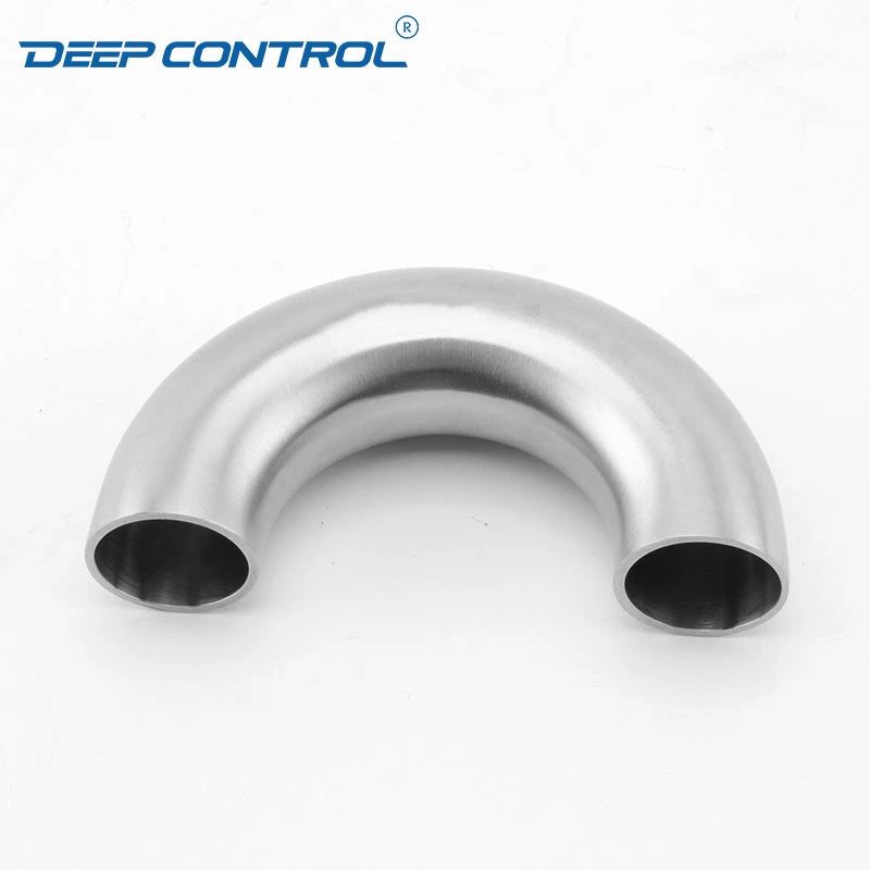Hygienic Water Cooling Data Center Stainless Steel 180 Degree Bend SMS DIN 3A BS AS Welded U Type Elbow