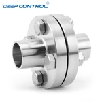 Hygienic Data Center Liquid Cooling Water Stainless Steel DIN 11864-2 Aseptic Flange Connection