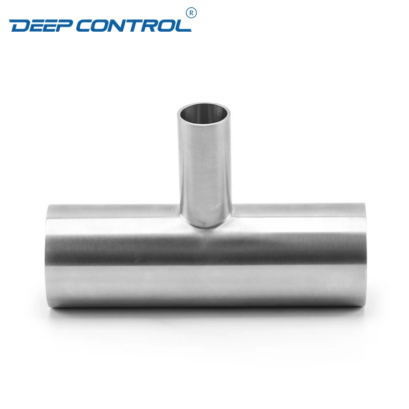 Sanitary Stainless Steel Data Center Liquid Cooling Water 3A SMS DIN AS BS Welding Reducing Tee
