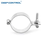 Water Cooling Data Center Sanitary Stainless Steel Hinged Pipe Hanger