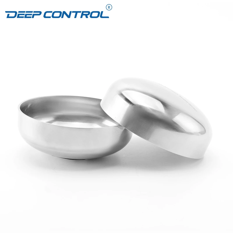 Hygienic Stainless Steel Data Center Water Cooling 16W Butt Weld Tube End Cap