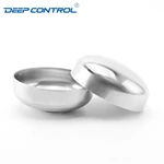 Hygienic Stainless Steel Data Center Water Cooling 16W Butt Weld Tube End Cap
