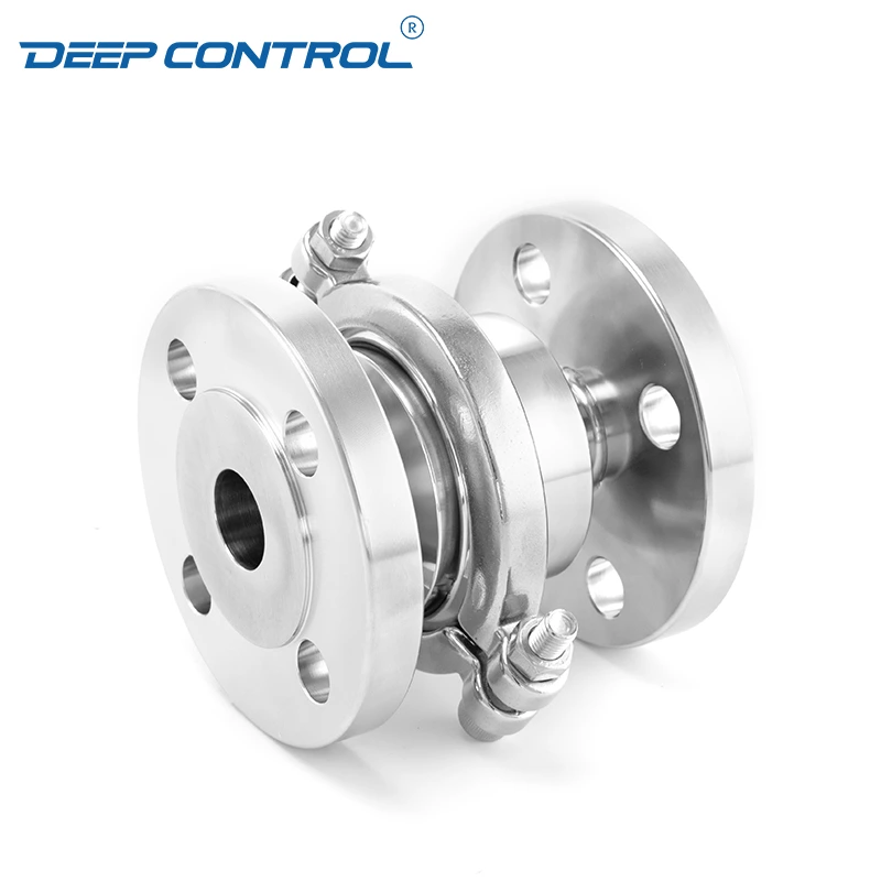 Hygienic Water Cooling Liquid Data Center Stainless Steel Flanged No Return Check Valve