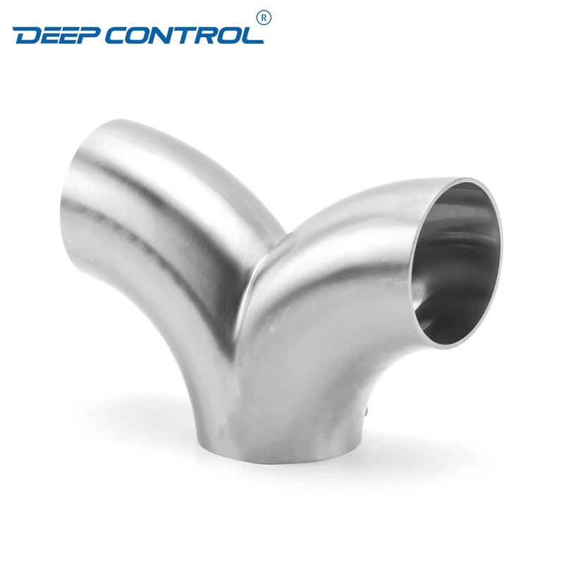 Sanitary Data Center Water Cooling  Stainless Steel Hygienic Butt Weld 3A SMS DIN AS BS Double Bend