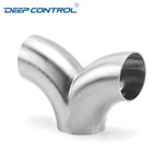 Sanitary Data Center Water Cooling  Stainless Steel Hygienic Butt Weld 3A SMS DIN AS BS Double Bend