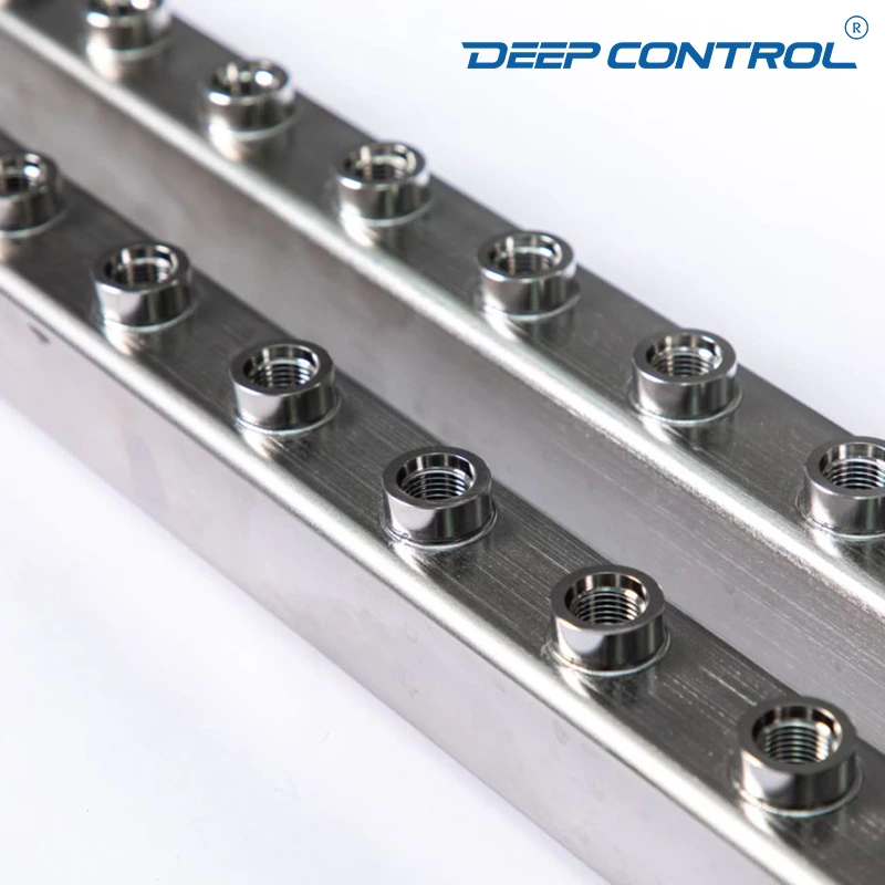 Data Center Liquid Cooling Water Hygienic Data Center Water Distribution Stainless Steel SS304 Manifold