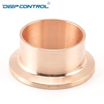 Data Center Liquid Water Cooling Sanitary Hygienic Copper Brass Tri Clamp Ferrule