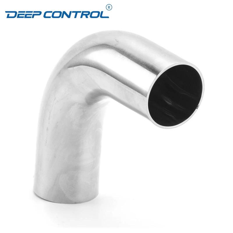 Data Center Cooling Water Sanitary Stainless Steel Bend 3A SMS DIN AS BS Mirror Polishing Weld Elbow