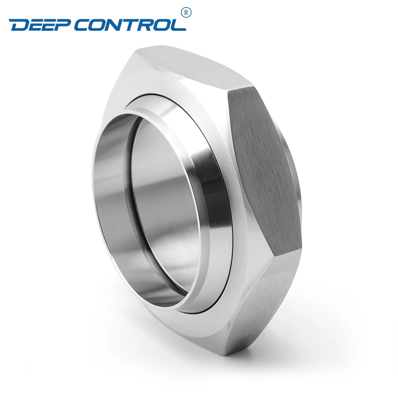 Water Cooling Liquid Data Center Sanitary Stainless Steel Liner Male Hex Nut BSM Union