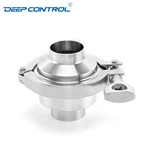 Sanitary Data Center Cooling Water Hygienic Stainless Steel No Return Butt-weld Check Valve