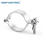 Water Cooling Data Center Sanitary Stainless Steel Hinged Pipe Hanger