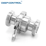 Hygienic Water Cooling Liquid Data Center Stainless Steel Thread Male Check Valve No Return Valve