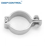 Data Center Liquid Cooling Water Stainless Steel Hygienic Pipe Hanger Plain Clamp