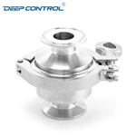 Liquid Water Cooling Data Center Hygienic Stainless Steel No Return Tri-Clamp Check Valve